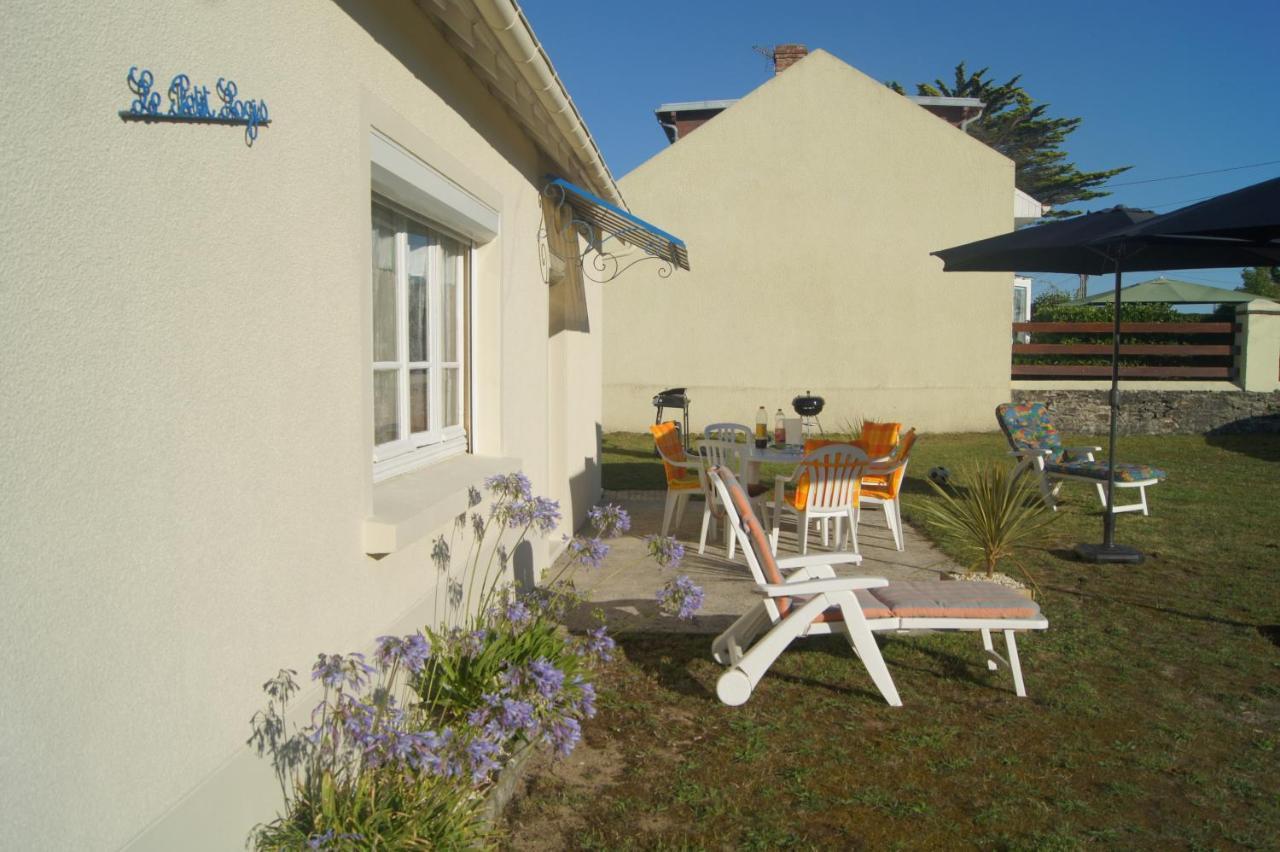 Le Petit Logis De Barneville Plage Wc Exterieur Exteriér fotografie